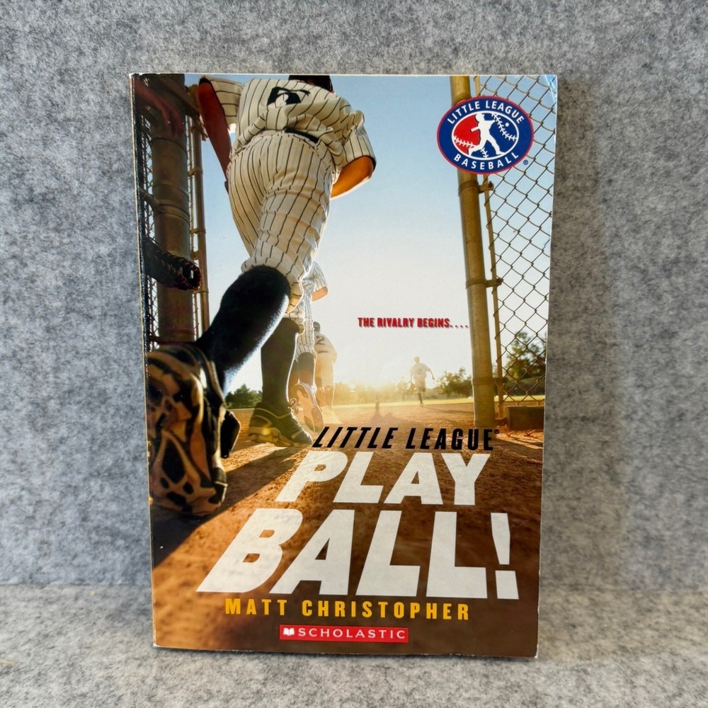 Little League Play Ball! by Matt Christopher, Paperback, Good